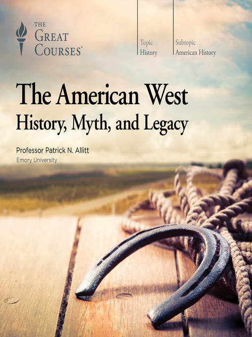 Title details for The American West by Patrick N. Allitt - Available